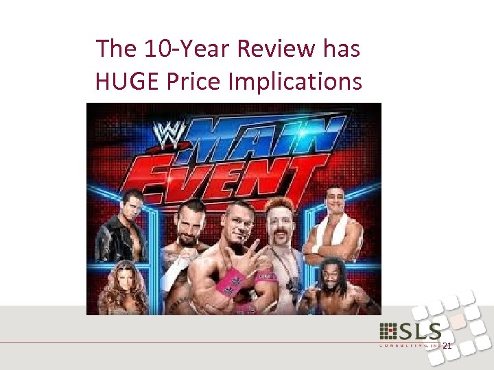 The 10 -Year Review has HUGE Price Implications 21 