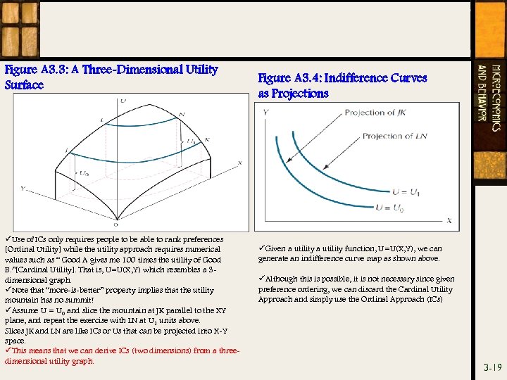 Figure A 3. 3: A Three-Dimensional Utility Surface üUse of ICs only requires people