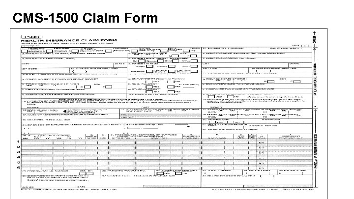 CMS-1500 Claim Form 