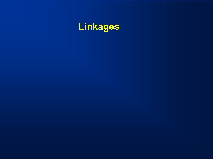 Linkages 