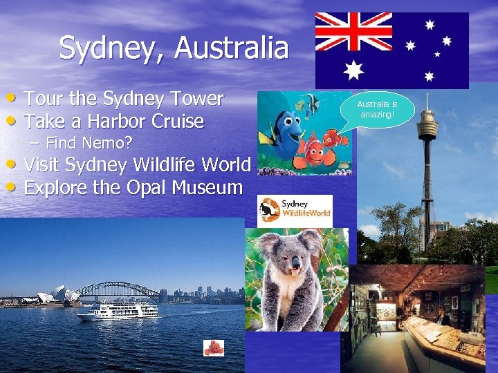 Sydney, Australia • Tour the Sydney Tower • Take a Harbor Cruise – Find