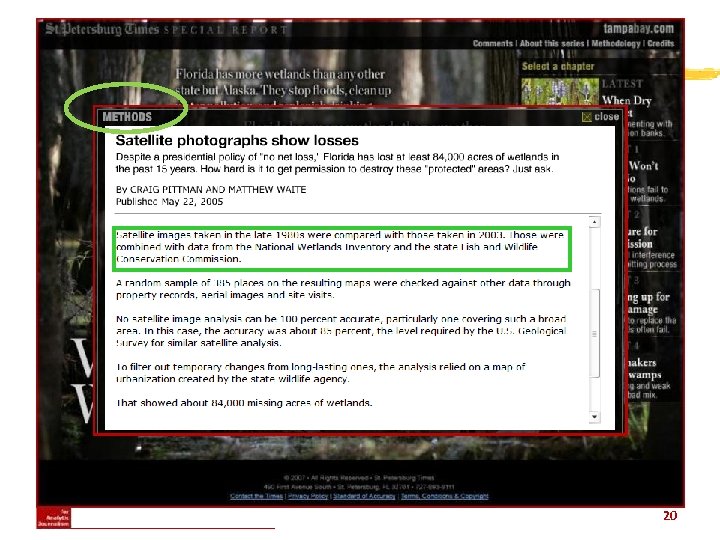 Vanishing Wetlands 20 