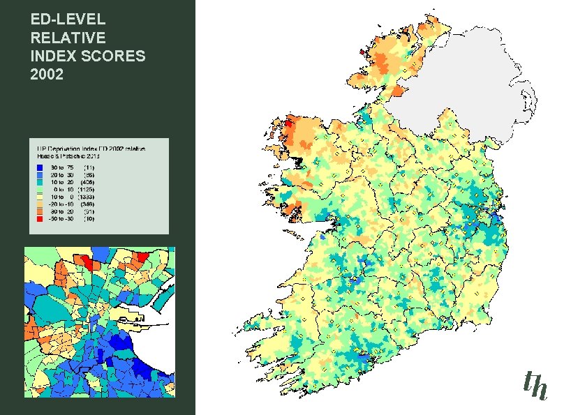 ED-LEVEL RELATIVE INDEX SCORES 2002 
