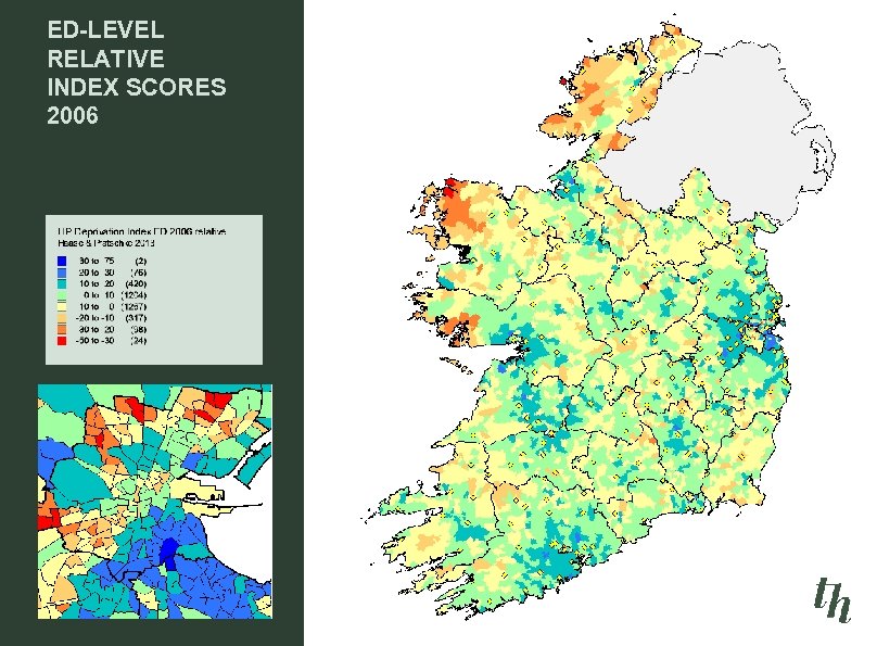 ED-LEVEL RELATIVE INDEX SCORES 2006 