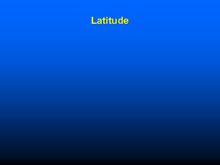 Latitude 