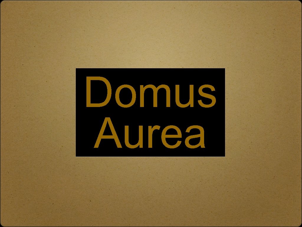 Domus Aurea 