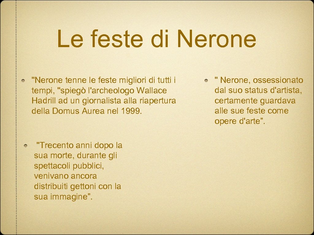 Le feste di Nerone 