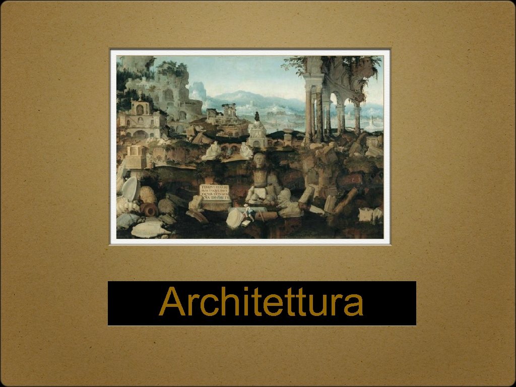 Architettura 