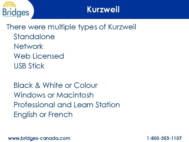 Kurzweil There were multiple types of Kurzweil Standalone Network Web Licensed USB Stick Black