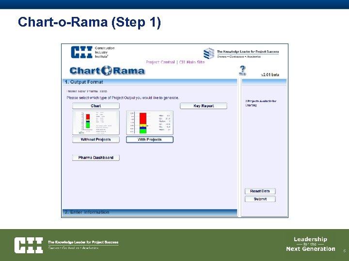 Chart-o-Rama (Step 1) 6 