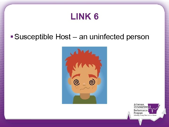 LINK 6 § Susceptible Host – an uninfected person 