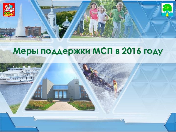 Меры поддержки МСП в 2016 году 