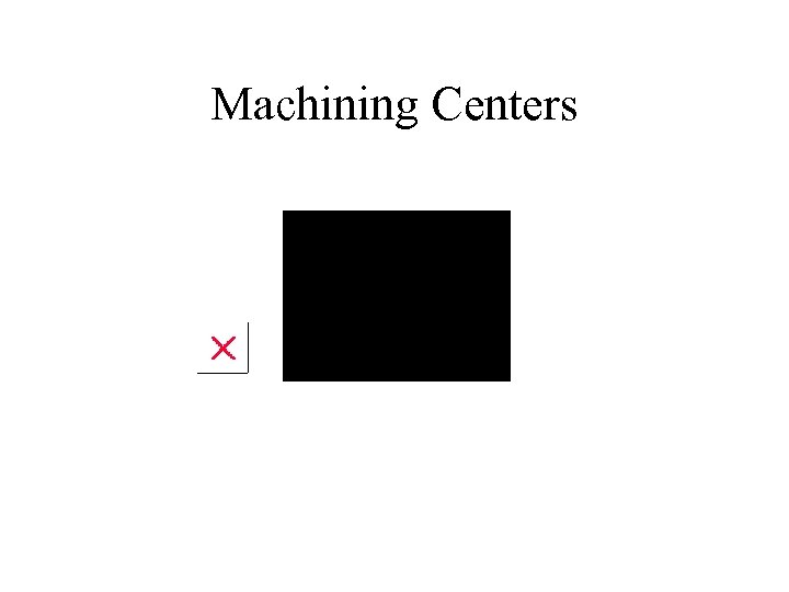 Machining Centers 