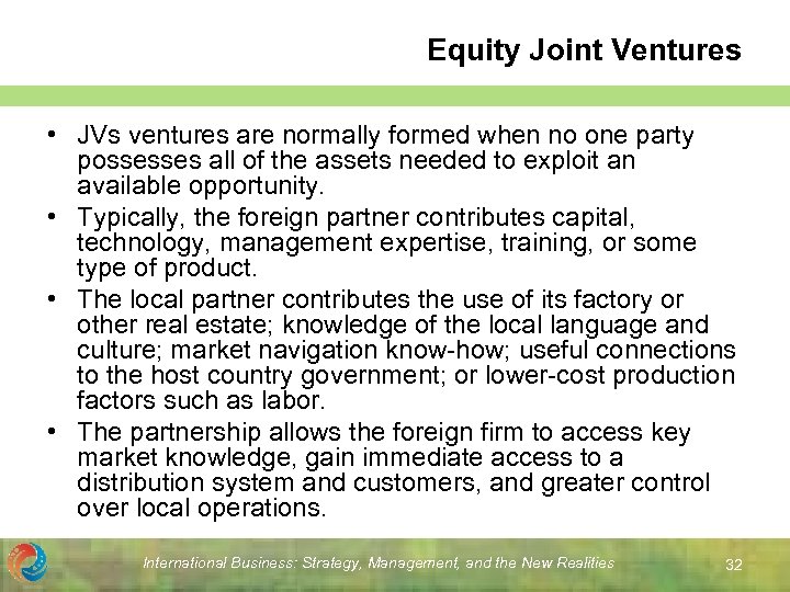 Chapter 14 Foreign Direct Investment And Collaborative Ventures