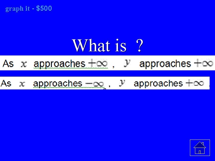 graph it - $500 it What is ? 