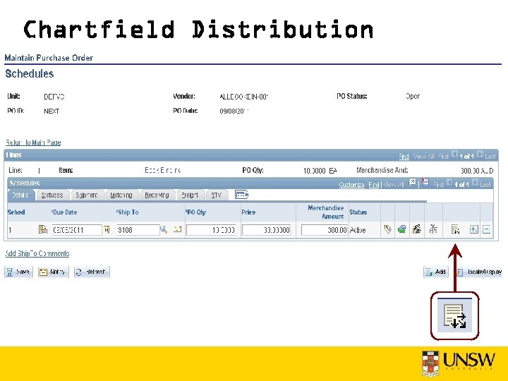 Chartfield Distribution 