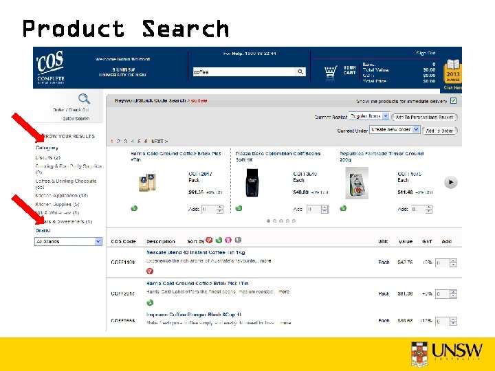 Product Search 
