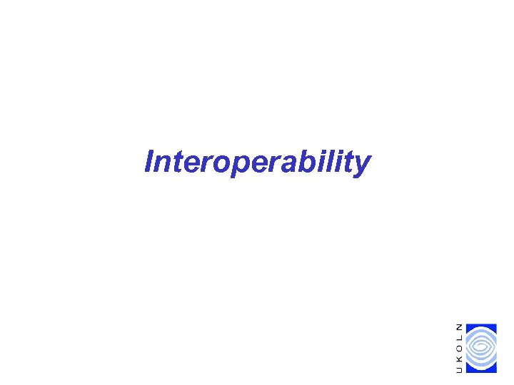 Interoperability 