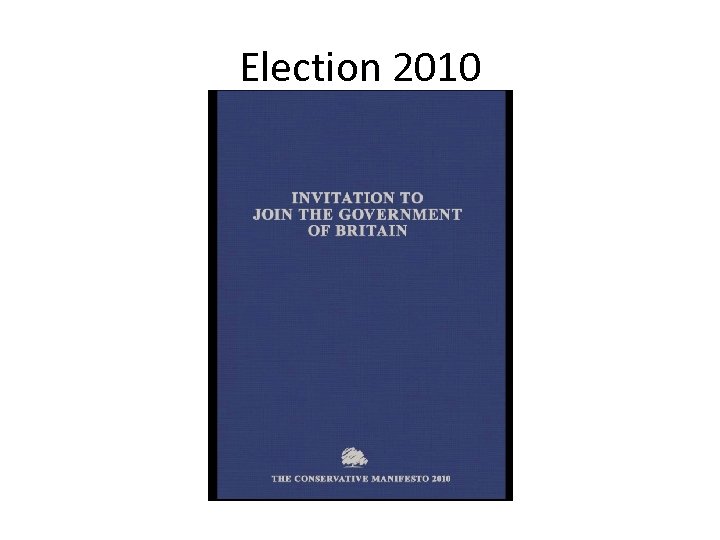 Election 2010 