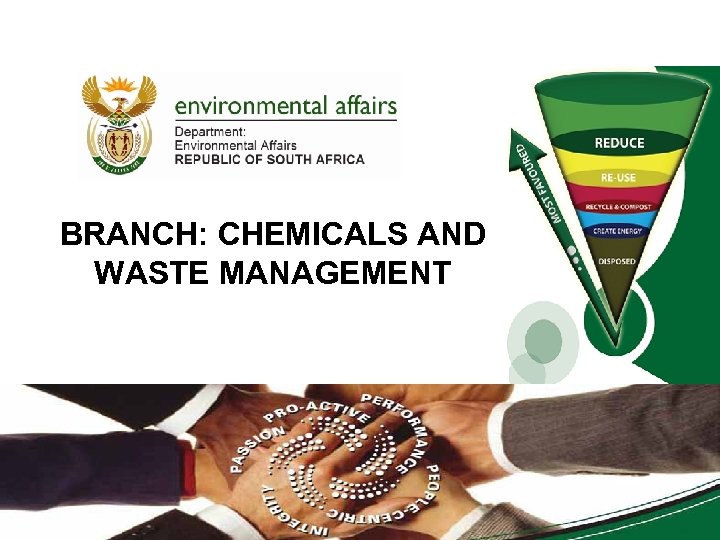 BRANCH: CHEMICALS AND WASTE MANAGEMENT 01/07/2013 