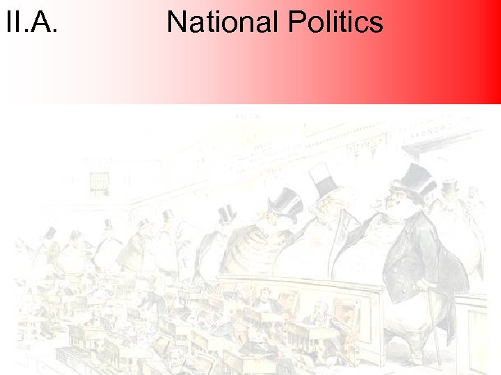 II. A. National Politics 