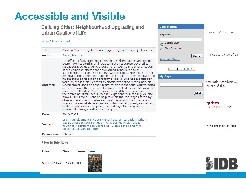 Accessible and Visible 