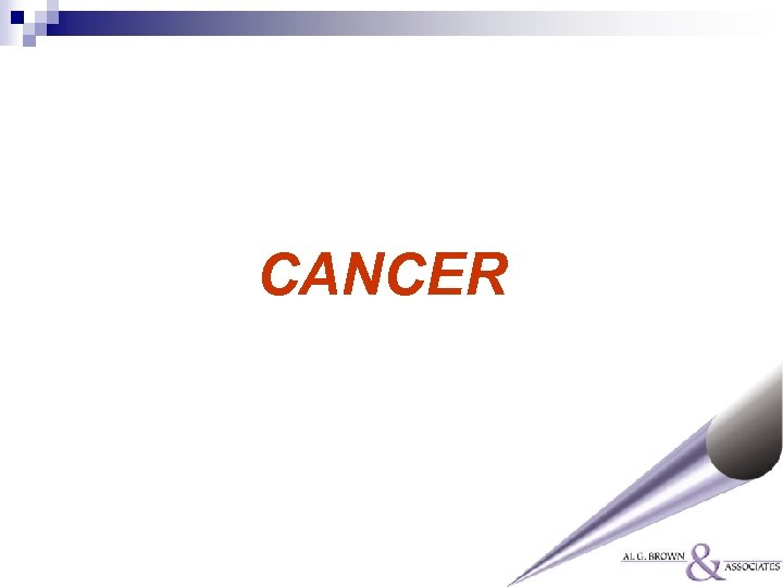 CANCER 