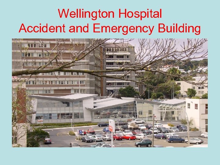 Wellington Hospital Accident and Emergency Building 