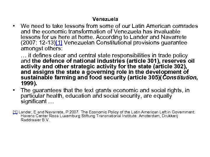 Venezuela • We need to take lessons from some of our Latin American comrades