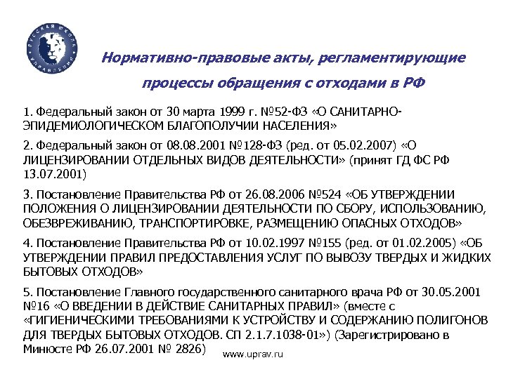 Актуальные нормативные акты. Нормативный акт по мусору. НПА В области обращения с отходами. Документы в области обращения с отходами. Законодательные документы, регулирующие обращение с отходами:.