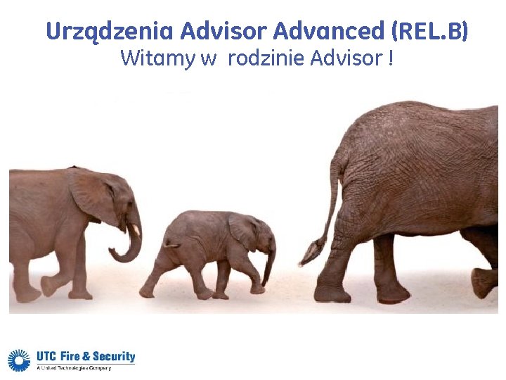 Urządzenia Advisor Advanced (REL. B) Witamy w rodzinie Advisor ! 