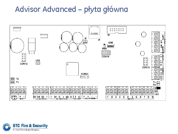 Advisor Advanced – płyta główna 