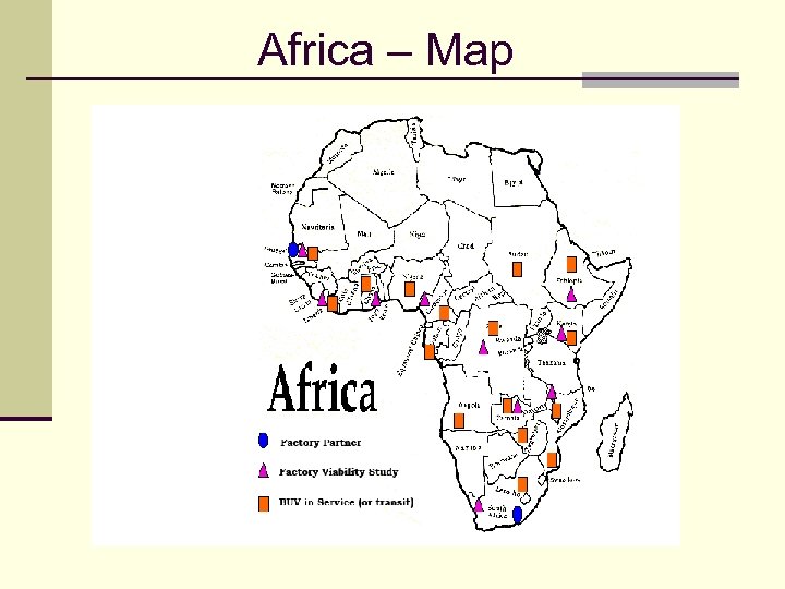 Africa – Map 