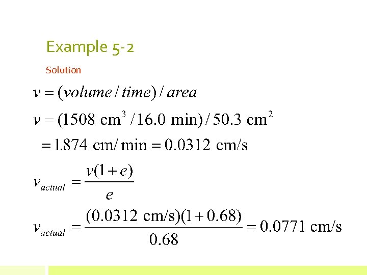 Example 5 -2 Solution 