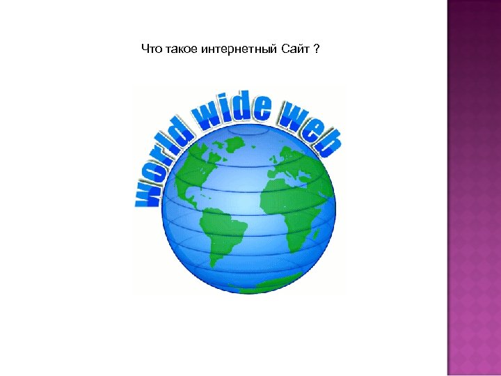 Что такое интернетный Сайт ? 