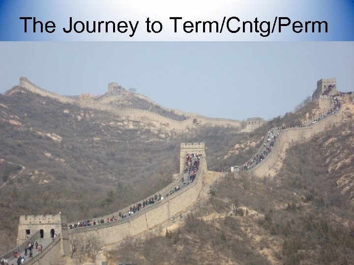 The Journey to Term/Cntg/Perm 