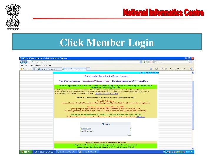 Click Member Login 