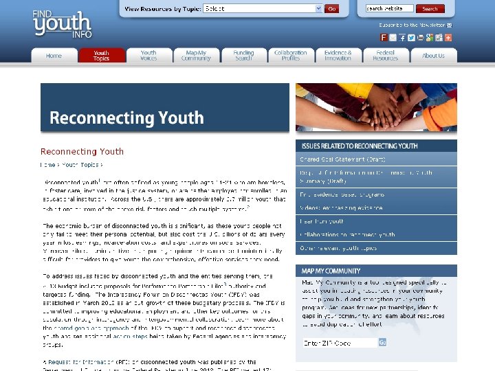 19 Interagency Working Group on Youth Programs 