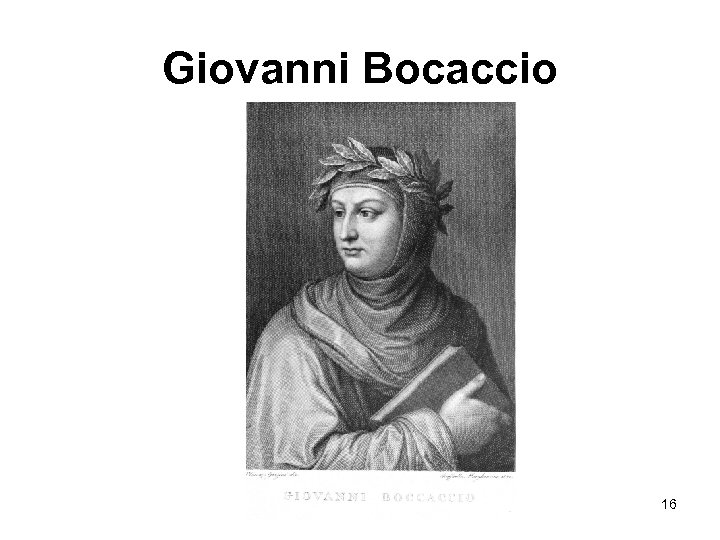 Giovanni Bocaccio 16 