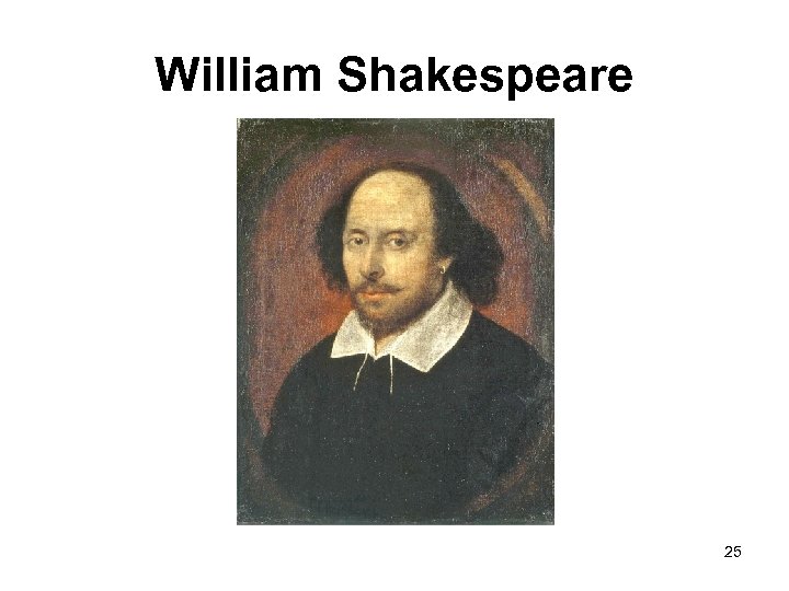 William Shakespeare 25 