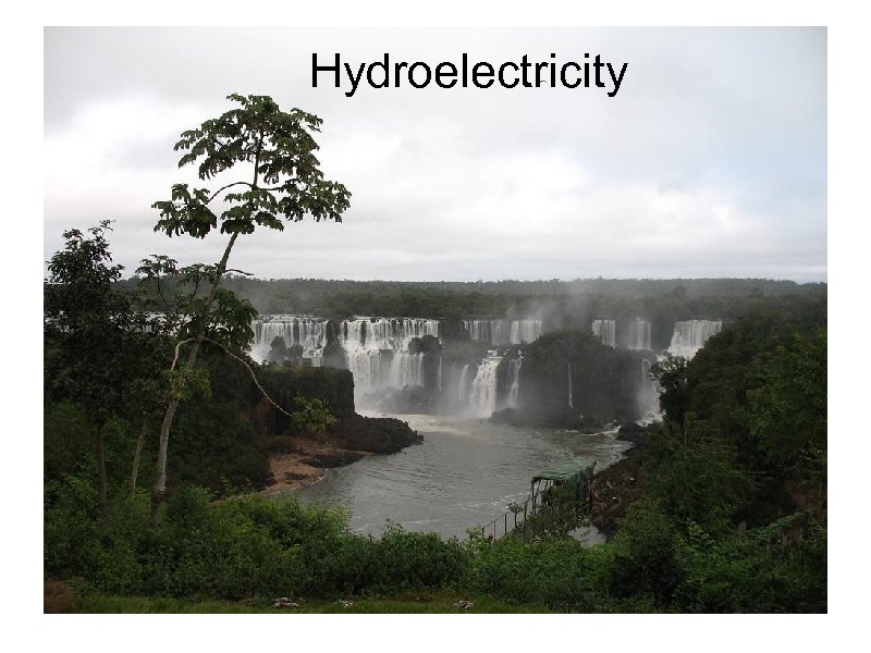 Hydroelectricity 