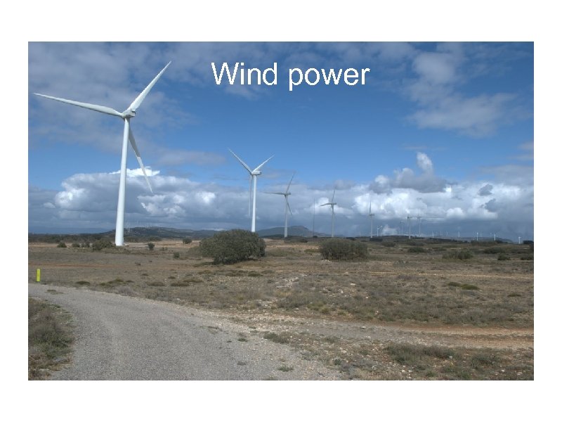 Wind power 