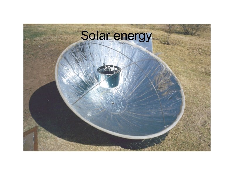 Solar energy 
