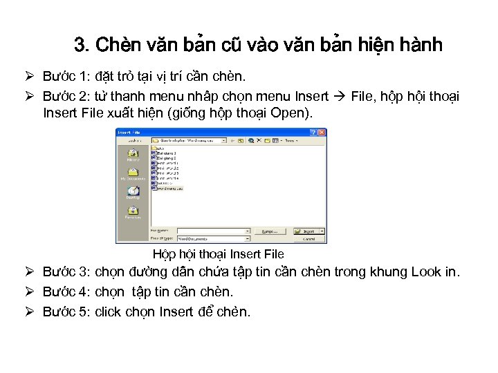 3. Che n văn ba n cu va o văn ba n hiê n