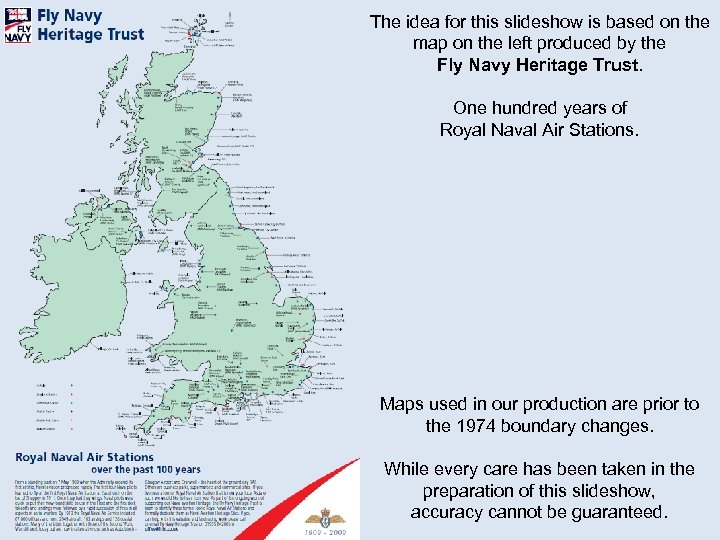 The idea for this slideshow is based on the map on the left produced