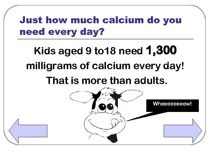 Just how much calcium do you need every day? Kids aged 9 to 18