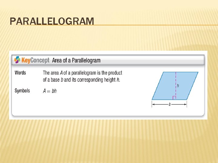 PARALLELOGRAM 