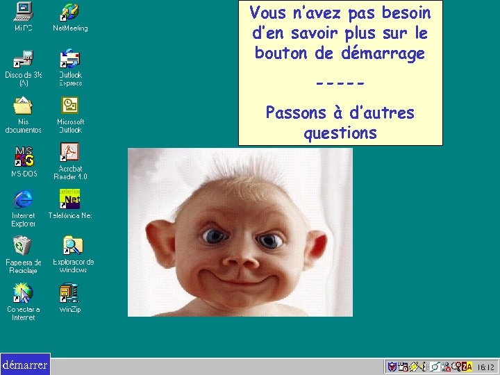 Vous n’avez pas besoin d’en savoir plus sur le bouton de démarrage ----Passons à