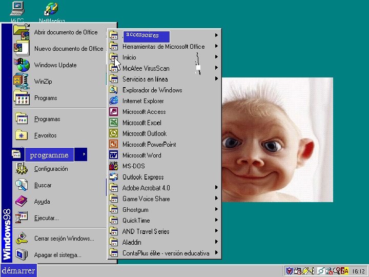 accessoires programme démarrer 