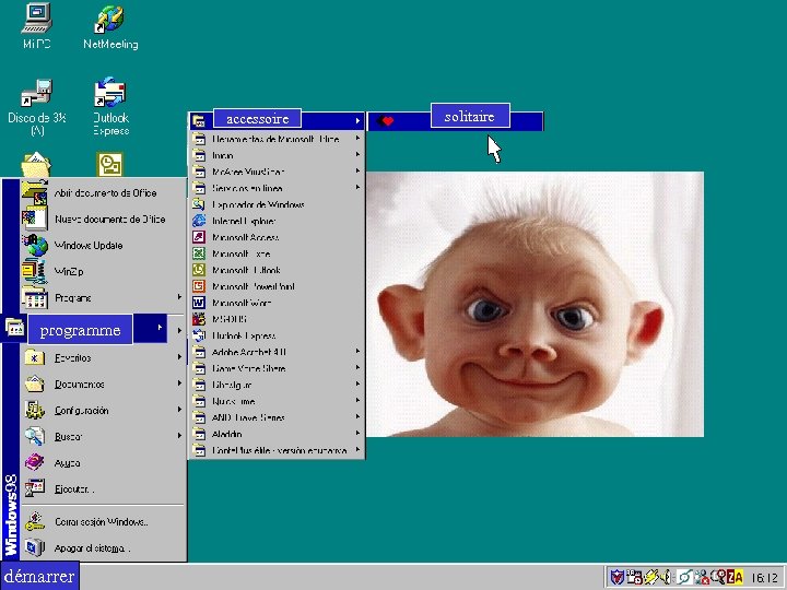 accessoire programme démarrer solitaire 